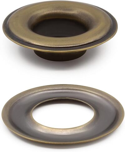 Dritz 1-38 Grommets, Antique Brass 8-Count in Kuwait
