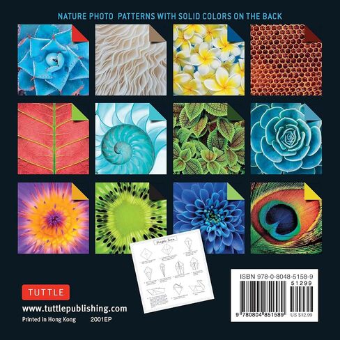 Origami Paper 500 sheets Nature Photo Patterns 6" (15 cm): Tuttle Origami Paper: High-Quality Double-Sided Origami Sheets Printed with 12 Different Designs (Instructions for 6 Projects Included) in Saudi Arabia