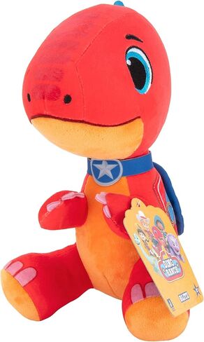 Dino Ranch - Dino Ranch Blitz Plush 10" Soft, Cuddly, Blitz Plush, Toys for Kids Ages 3 and Up - Fun Plush Toys Featuring Your Favorite Dino - Amazon Exclusive in Kuwait