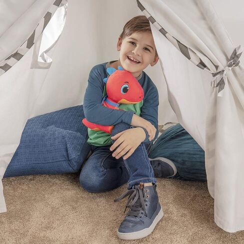 Dino Ranch - Dino Ranch Blitz Plush 10" Soft, Cuddly, Blitz Plush, Toys for Kids Ages 3 and Up - Fun Plush Toys Featuring Your Favorite Dino - Amazon Exclusive in Kuwait