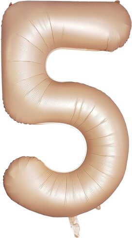 Number 0 Balloons Retro Apricot Zero Birthday Decorations Light Brown balloon for 0nd Birthday Boy Girl Decoration Large 40 Inch Digital 0 Year Old Nude Ballons Neutral Balloon Caramel 10 in Saudi Arabia