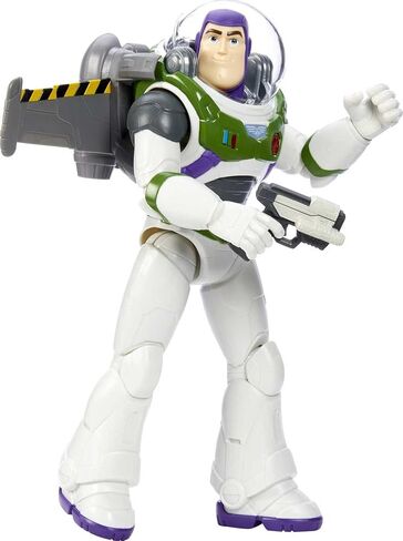 Mattel Disney and Pixar Lightyear Buzz Action Figure, Space Ranger Gear XL-01 Uniform & Accessories, 14 Moving Joints in Saudi Arabia