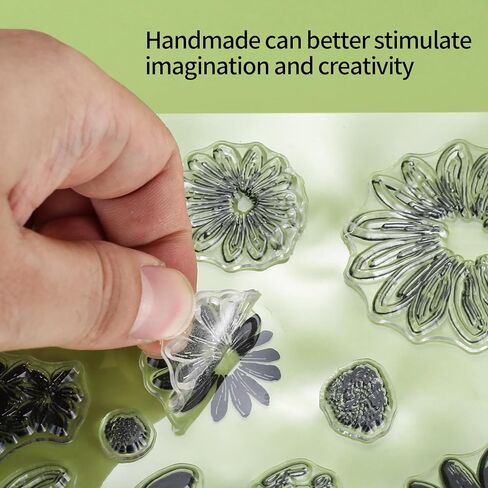 قوالب طوابع لصنع البطاقات، اصدار 2023 من قوالب قطع معدنية جديدة، طوابع زهور شفافة من السيليكون ومجموعات قوالب لدفتر القصاصات والزخرفة والفنون والحرف اليدوية ولوازم صنع البطاقات in Kuwait