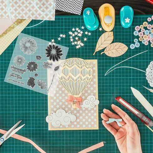 قوالب طوابع لصنع البطاقات، اصدار 2023 من قوالب قطع معدنية جديدة، طوابع زهور شفافة من السيليكون ومجموعات قوالب لدفتر القصاصات والزخرفة والفنون والحرف اليدوية ولوازم صنع البطاقات in Kuwait