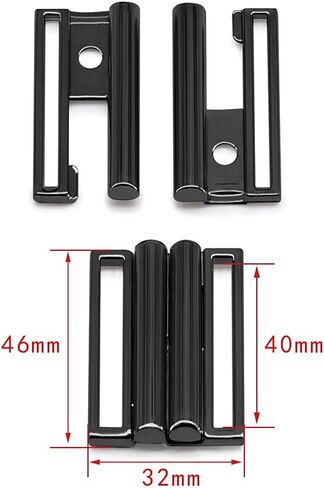 SEMINI Metal clasp Buckles Crafts Decoration Buckles For Women Belt Clip Accessory DIY in Saudi Arabia