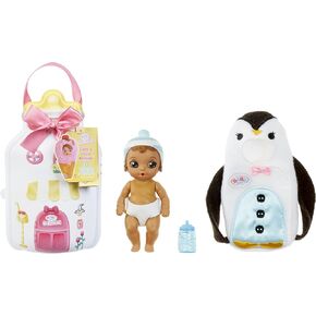Baby Born Surprise Small Dolls 4" Series 6 - Unwrap Surprises; Collectible Baby Dolls; Color Change Diaper, 10+ Surprises, Ages 3+, Multicolor (918551) in Kuwait