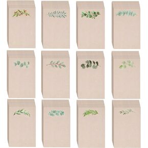 Ireer 360 Sheets Greenery Note Cards 4 x 6 in Blank Greenery Cards Eucalyptus Leaves Blank Cardstock Heavy Cardstock for School Office Wedding Party Baby Shower, 12 Styles in Saudi Arabia