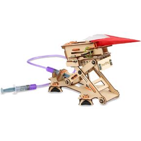 سمارتيفيتي قاذفة طائرة هيدروليكية نموذج خشبي لتعلم العلوم والتكنولوجيا والهندسة والهندسة والهندسة والرياضيات للاطفال من سن 6 in Kuwait
