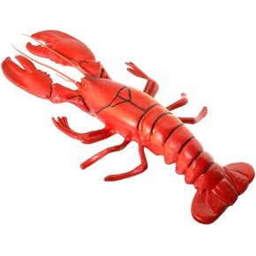 Lifelike Artificial Lobster Model, Realistic Plastic Lobster Figurine for Home Decor, Aquarium Display, Stage Drama & Photography Prop (11.5 x 5 inch) Small in Kuwait