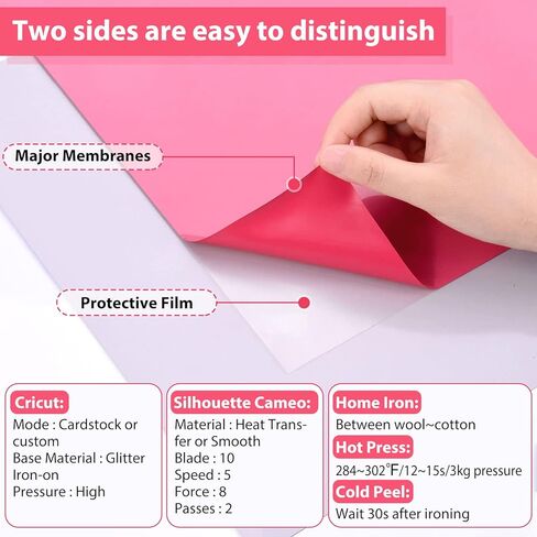 Souarts 4 ورقات ثلاثية الأبعاد من الفينيل النقل الحراري HTV يتوهج في الظلام HTV فينيل مضيء HTV 10 × 12 بوصة حديد على الفينيل للقمصان in Kuwait