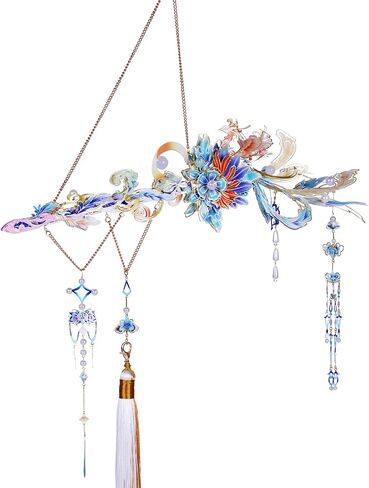 MU 3D Metal Puzzle for Adult Phoenix Hairpin in Sword, Jigsaw Metal Puzzle Model Kits Building DIY Birthday Xmas New Year Gift in Saudi Arabia