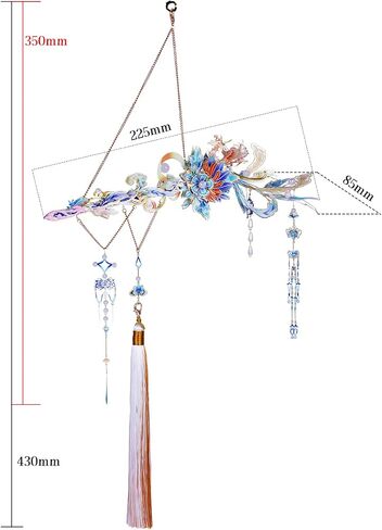 MU 3D Metal Puzzle for Adult Phoenix Hairpin in Sword, Jigsaw Metal Puzzle Model Kits Building DIY Birthday Xmas New Year Gift in Saudi Arabia