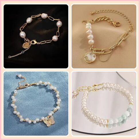 240PCS Gold Lobster Clasps for Jewelry Making, Lobster Claw Clasps with Open Rings for Bracelet Necklace (Clasp 12mm, Ring 5mm) in Kuwait