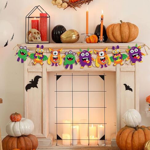 24 Sets Halloween Craft Paper Ornaments for Kids Halloween Craft Kits DIY Craft Halloween Paper Decorative Kit Art Craft DIY Handcraft Supplies for Home Class Game Activities in Saudi Arabia