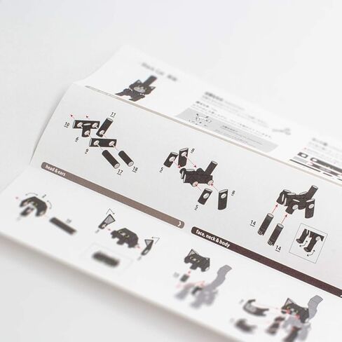 قطة بيضاء من PIPEROID - مجموعة ألغاز ورقية يابانية ثلاثية الأبعاد للقطط مصنوعة يدويًا للأطفال والكبار in Kuwait