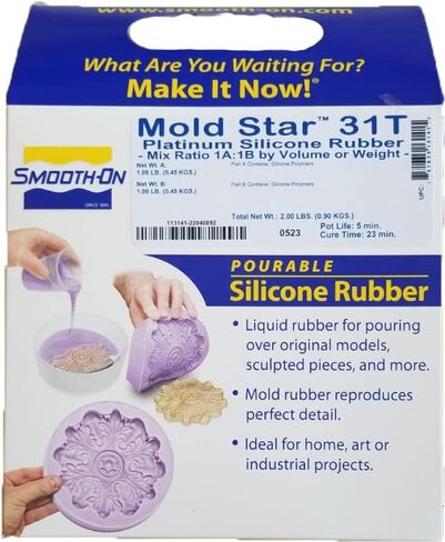 قالب سيليكون على شكل نجمة 31T صناعة قالب مطاط - وحدة تجريبية in Kuwait