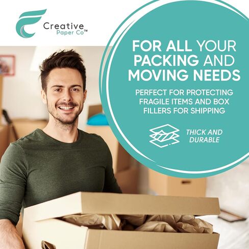 ورق تغليف هدايا كرافت بني مقاس 17.50 بوصة × 900 بوصة (75 قدمًا) مصنوع في الولايات المتحدة الأمريكية، لفة ضخمة، مثالية لتغليف علب الهدايا، والفنون والحرف اليدوية، والبريد، والتعبئة، والشحن، وتغطية الأرضيات، والطرود، ومفرش الطاولة، معاد تدويرها بنسبة 100% in Kuwait