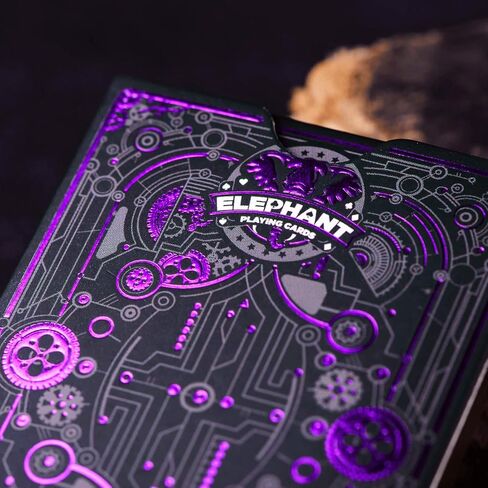 Cyberpunk Blue Playing Cards, Cardistry Decks, Black Deck of Cards for Kids & Adults, Cool with Card Game e-Book, Unique Poker, in Saudi Arabia