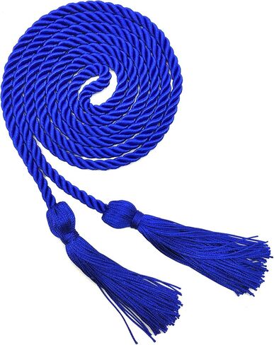 GraduationRoyal Honor Cord، طول الحبل المضفر الفردي 68 بوصة، أيام التخرج متوفرة بـ 15 لونًا (وردي) in Kuwait