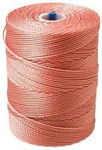 C-LON Fine Weight Bead Cord, Rose - 0.4mm, 136 Yard Spool in Kuwait