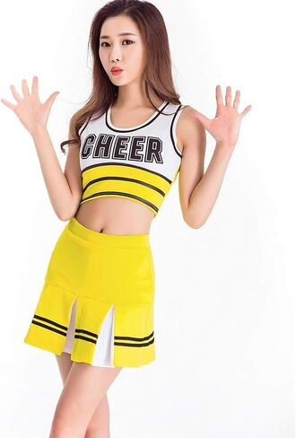 زي نسائي للفتيات في المدارس والحفلات الموسيقية للهالوين زي مشجع للحفلات التنكرية زي موحد لأداء كرة القدم in Kuwait