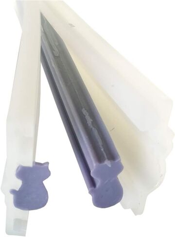 EchoDone لطيف القط أنبوب مطلي سيليكون شمعة الصابون الصابون إمدادات صنع الصابون in Kuwait