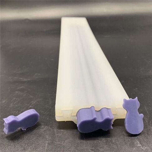 EchoDone لطيف القط أنبوب مطلي سيليكون شمعة الصابون الصابون إمدادات صنع الصابون in Kuwait