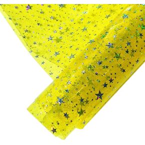 HYANG ثلاثية الأبعاد ستار روز PVC سوبر واضح المجسم الفينيل فو الجلود 1 لفة 12 "X47" (30cmX120cm) ل DIY الأقواس أقراط أكياس DIY الحرف اليدوية صنع in Saudi Arabia