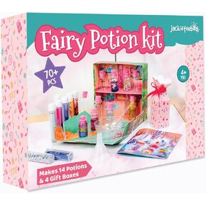 جاك ان ذا بوكس مجموعة جرعة الجنية ذاتية الصنع للاطفال | اصنع 14 جرعة لامعة باستخدام خلطات سحرية مع مجموعة صنع الجرعات | اصنع واهديها لأحبائك | هدية رائعة للاعمار من 6 و7 و8 و9 و10 سنوات in Kuwait