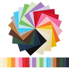 100 Sheets Colored Cardstock 20 Super Rainbow colors 220gsm for DIY Art, Kids Paper Scrapbooking, Crafts Making (100) in Kuwait