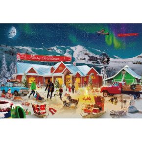 Tektalk 1000 Pieces Jigsaw Puzzles for Teens & Adults (Otherworldly Land of Peace)