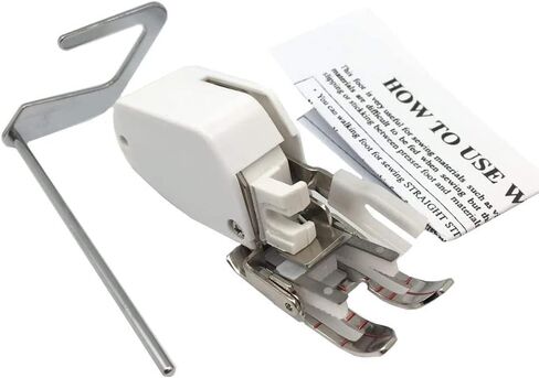 FQTANJU 1 Piece Open Toe Walking Foot SA188 for brother Even Feed Foot F033N F033 XC2214002 Presser Foot in Saudi Arabia