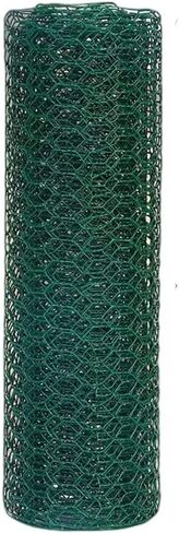 XZJMY Floral Wire Green Netting Floral Chicken Wire Chicken Wire Fence for Craft,11.8 x 94.5in Hexagonal Net Floral Arrangement Wire,Floral Arrangement Supplies,Home DIY Craf (12x95) in Saudi Arabia