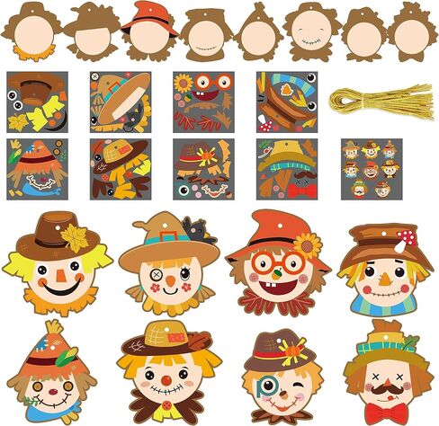 BeYumi Christmas Dachshund Craft Kit - 123Pcs Christmas Dachshund Craft Kit DIY Hanging Ornament Make Your Own Dachshund Decoration Set Xmas Holiday Party Favor Home Classroom Art Supplies for Kids in Kuwait