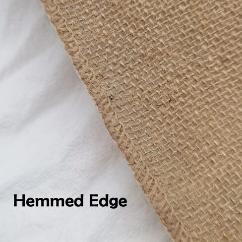 INSPIRELLE 4" Natural Burlap Fabric Roll 10 Yards Jute Ribbon in Kuwait
