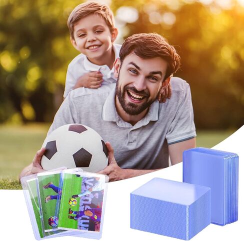 600 Pcs 3 x 4" Top Loader Card Sleeves Trading Card Topload Holder Clear Protective Sleeves Holder for Baseball Card, Sports Cards, Trading Card in Kuwait