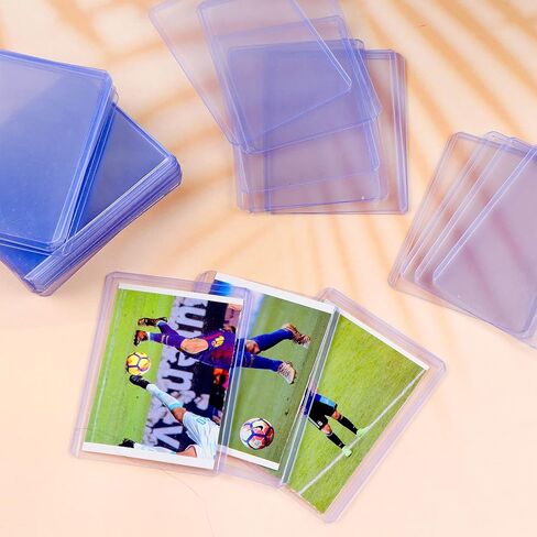 600 Pcs 3 x 4" Top Loader Card Sleeves Trading Card Topload Holder Clear Protective Sleeves Holder for Baseball Card, Sports Cards, Trading Card in Kuwait