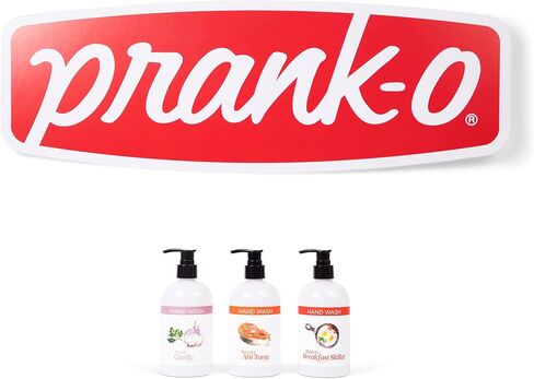 Prank Gift: Soap Dispenser - Hearty Breakfast Skillet by Prank-O, Funny Gift for Christmas or Birthday, Unique Bathroom Decor, Hilarious Housewarming Gift for Friends & Family, Novelty Gift in Kuwait