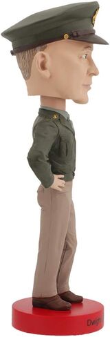 Royal Bobbles Dwight D. Eisenhower Bobblehead, Premium Polyresin Lifelike Figure, Unique Serial Number, Exquisite Detail in Saudi Arabia