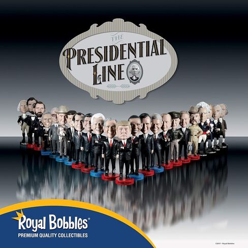 Royal Bobbles Dwight D. Eisenhower Bobblehead, Premium Polyresin Lifelike Figure, Unique Serial Number, Exquisite Detail in Saudi Arabia