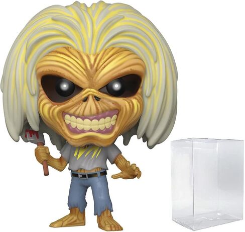Funko POP Iron [Maiden] - Killers Eddie Pop! Vinyl Figure (Bundled with Compatible Box Protector Case), Multicolored, 3.75 inches in Saudi Arabia