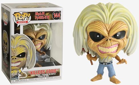 Funko POP Iron [Maiden] - Killers Eddie Pop! Vinyl Figure (Bundled with Compatible Box Protector Case), Multicolored, 3.75 inches in Saudi Arabia