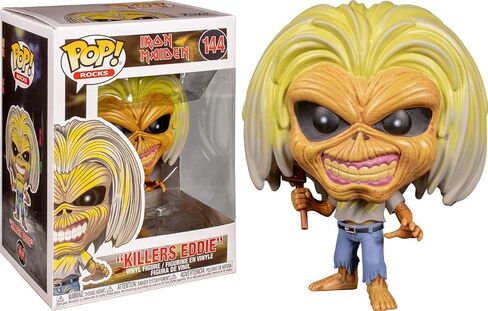 Funko POP Iron [Maiden] - Killers Eddie Pop! Vinyl Figure (Bundled with Compatible Box Protector Case), Multicolored, 3.75 inches in Saudi Arabia