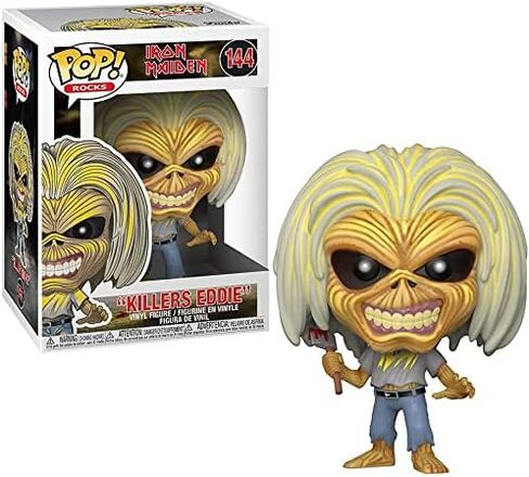 Funko POP Iron [Maiden] - Killers Eddie Pop! Vinyl Figure (Bundled with Compatible Box Protector Case), Multicolored, 3.75 inches in Saudi Arabia
