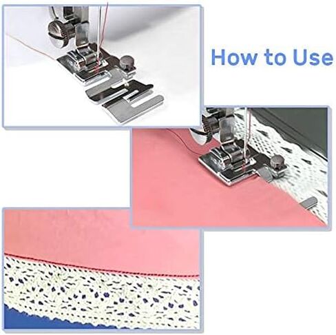 آلة خياطة قابلة للتمدد من Kalevel بحزام مطاطي من القماش الكتاني مناسبة للمغني المحلي المنخفض، الأخ، جانوم، بيبي لوك، إلنا، يورو-برو، سيمبليسيتي، أبيض، جوكي، نيو هوم in Kuwait