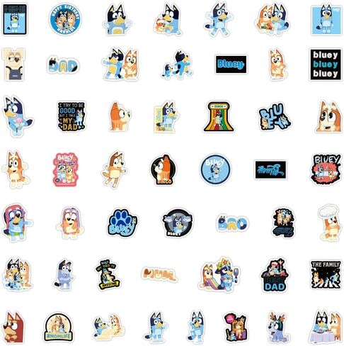 100PC Cute Cartoon Stickers Vinyl Waterproof Decals Party Favors for Kids Cute Kawaii Stickers for Water Bottles Bikes Luggage Computer Skateboard Car Motorcycle in Kuwait