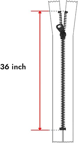 22" Invisible Zipper White Non Separating Zipper Nylon White Zipper Crafts 22inch Zipper for Sewing in Saudi Arabia