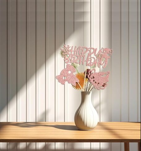 Axolotl Centerpiece Sticks, Axolotl Themed Kids Birthday Party Decorations, Cartoon Animaly Baby Shower Decor, Kawaii Axolotl Birthday Party Supplies Rose Gold 12 Pcs in Kuwait