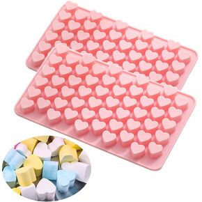 قالب صابون من السيليكون على شكل قلب، أداة صنع لوازم صناعة الصابون، قالب قلب صغير للشوكولاتة، الحلوى، الجيلي، الصمغ، تزيين الكيك، عبوتان in Kuwait