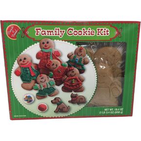 Gingerbread Family and Pets Holiday Cookie Kit in Saudi Arabia